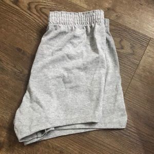 Gray shorts